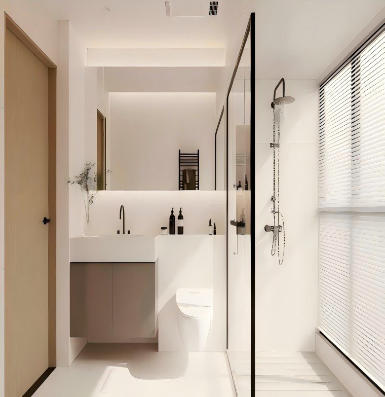 JIU1 style bathroom effect