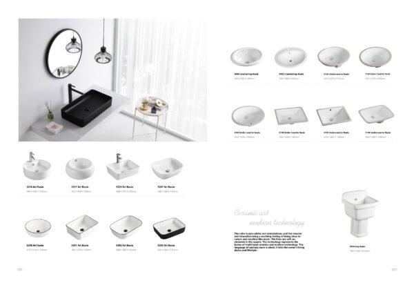 Hand wash basin set