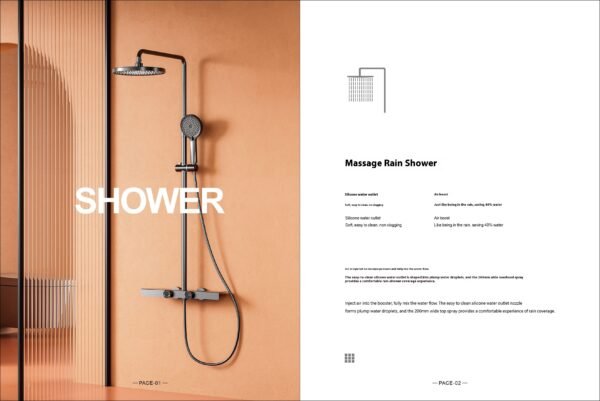 Shower faucet series products