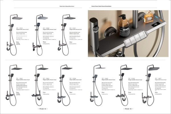 Shower faucet series products
