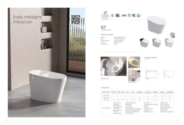 Smart Toilet G7