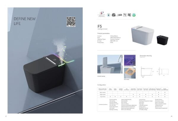 Smart Toilet F5