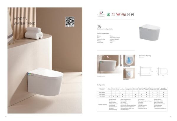 Smart Toilet T6