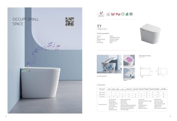 Smart Toilet T7
