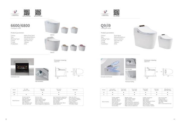 Smart Toilet 6600 6800 Q9